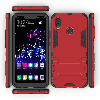 Plastic + TPU Hybrid Case with Kickstand for Huawei P Smart+ / nova 3i