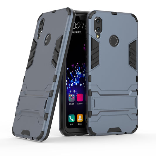 Plastic + TPU Hybrid Case with Kickstand for Huawei P Smart+ / nova 3i