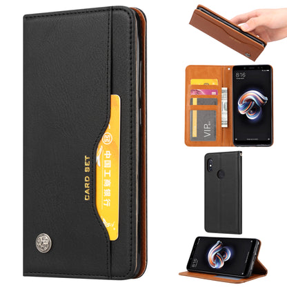 PU Leather Auto-absorbed Stand Wallet Phone Case for Huawei P Smart+ / nova 3i