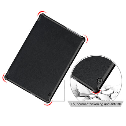 PU Leather Tri-fold Stand Tablet Flip Protective Casing for Huawei Mediapad T5 10