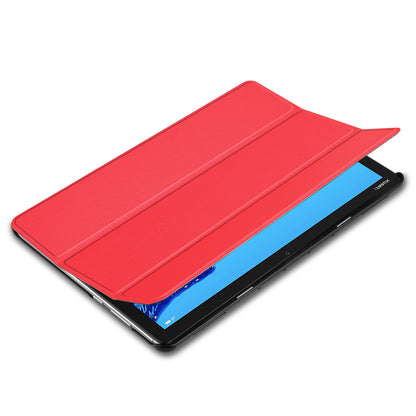 Tri-fold Stand Leather Protection Cover for Huawei Mediapad C5 10 / M5 Lite 10