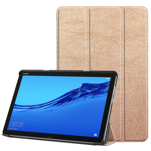 Tri-fold Stand Leather Protection Cover for Huawei Mediapad C5 10 / M5 Lite 10