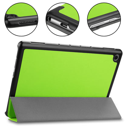 Tri-fold Stand Leather Protection Cover for Huawei Mediapad C5 10 / M5 Lite 10