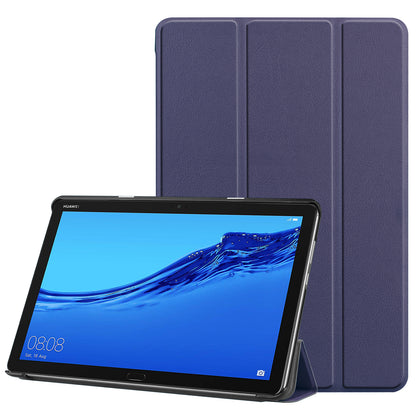 Tri-fold Stand Leather Protection Cover for Huawei Mediapad C5 10 / M5 Lite 10