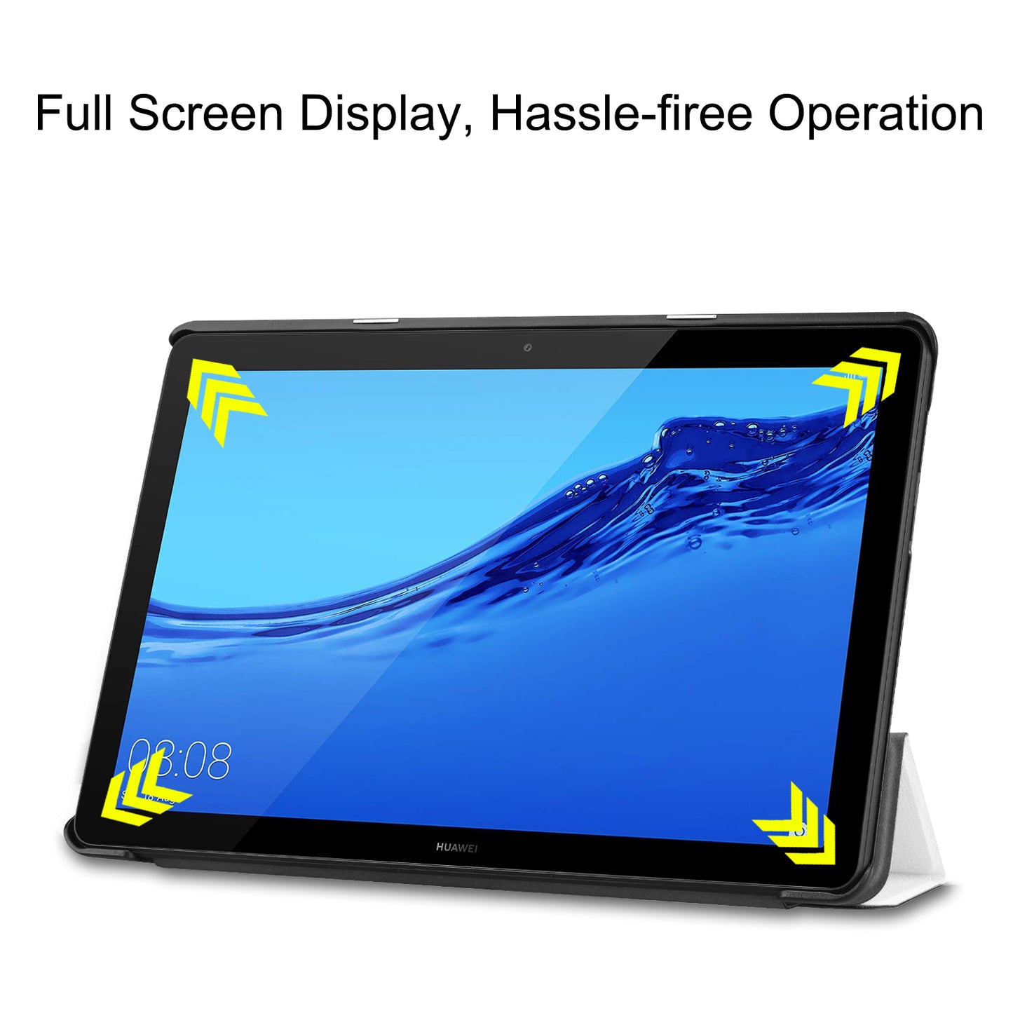 Anti-shock Dustproof Supporting Stand Tablet Cover Leather Tablet Case for Huawei MediaPad T5 10