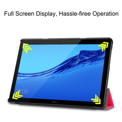 Anti-shock Dustproof Supporting Stand Tablet Cover Leather Tablet Case for Huawei MediaPad T5 10