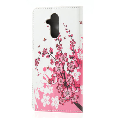 Pattern Printing PU Leather Stand Phone Casing for Huawei Mate 20 Lite