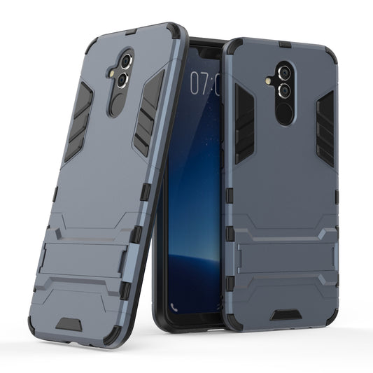 Cool Guard PC TPU Hybrid Mobile Phone Case with Kickstand for Huawei Mate 20 Lite