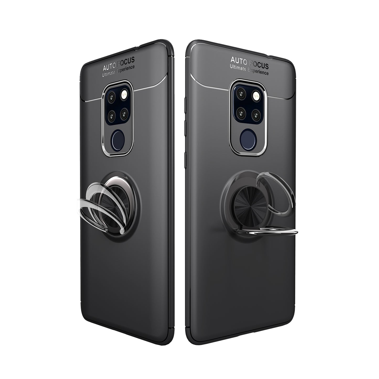 Finger Ring Kickstand TPU Case for Huawei Mate 20 (Built-in Metal Sheet)