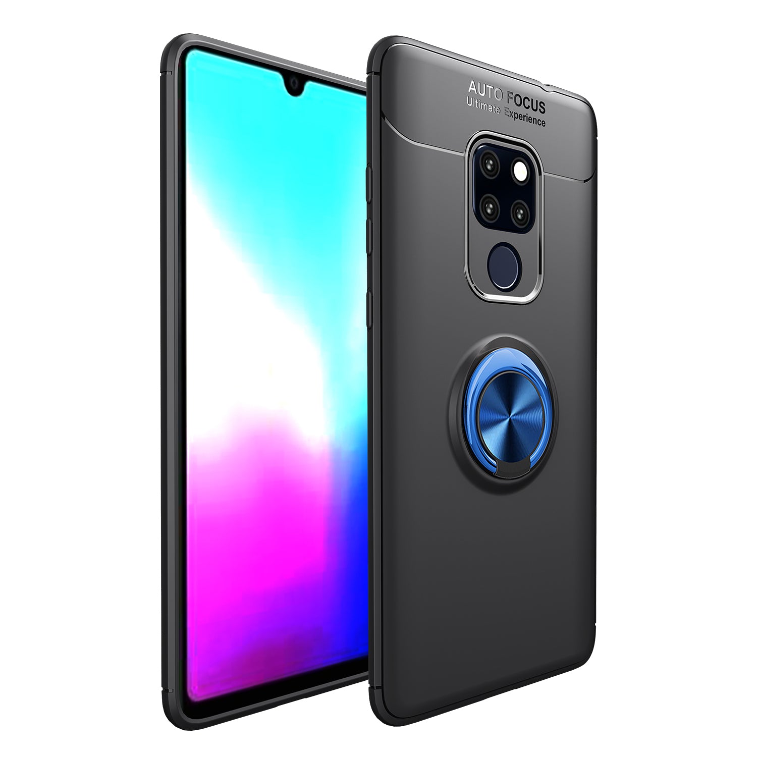 Finger Ring Kickstand TPU Case for Huawei Mate 20 (Built-in Metal Sheet)