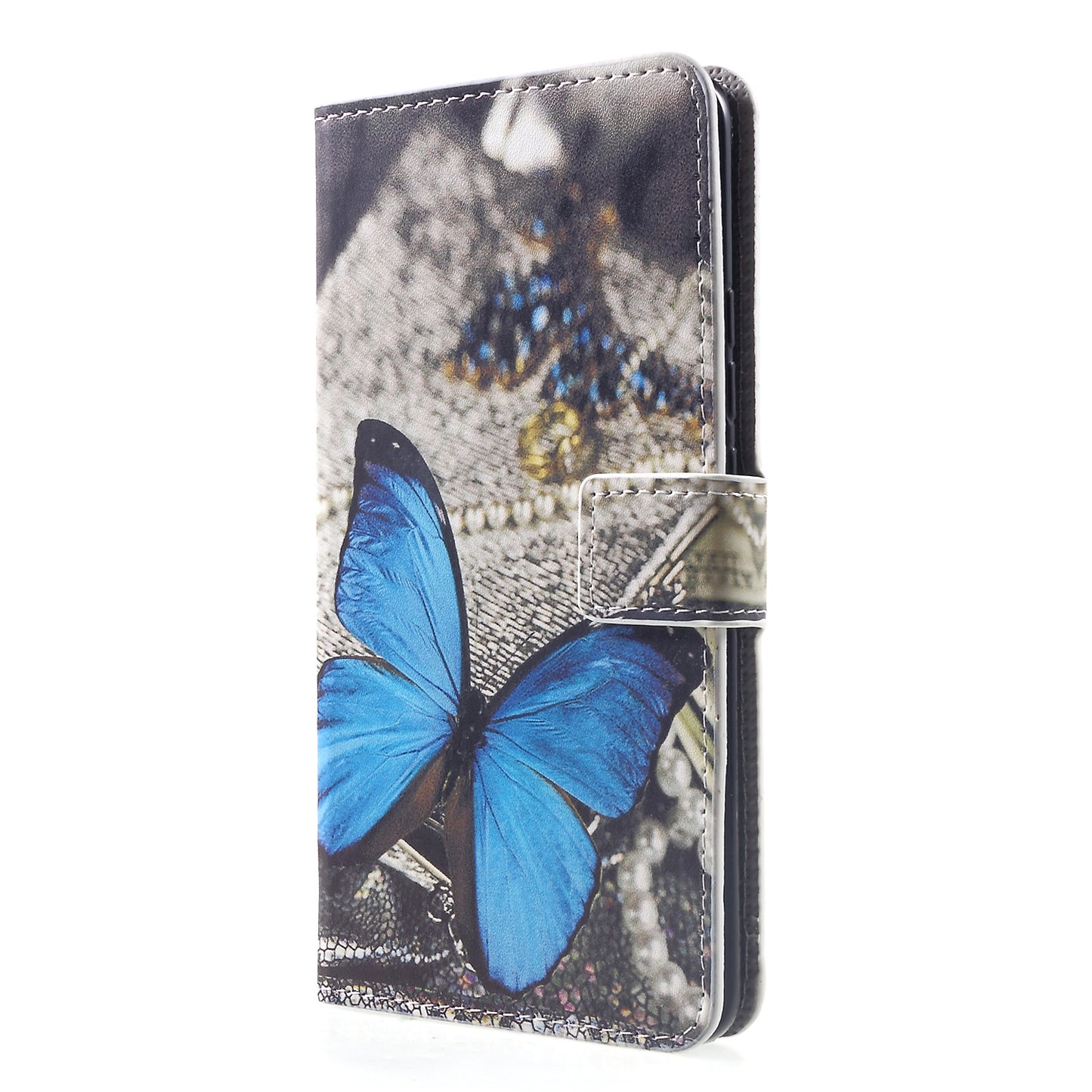 Pattern Printing PU Leather Magnetic Wallet Stand Cover for Huawei Mate 20 Pro