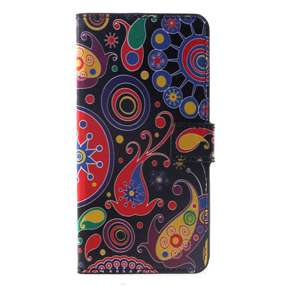 Pattern Printing PU Leather Magnetic Wallet Stand Cover for Huawei Mate 20 Pro