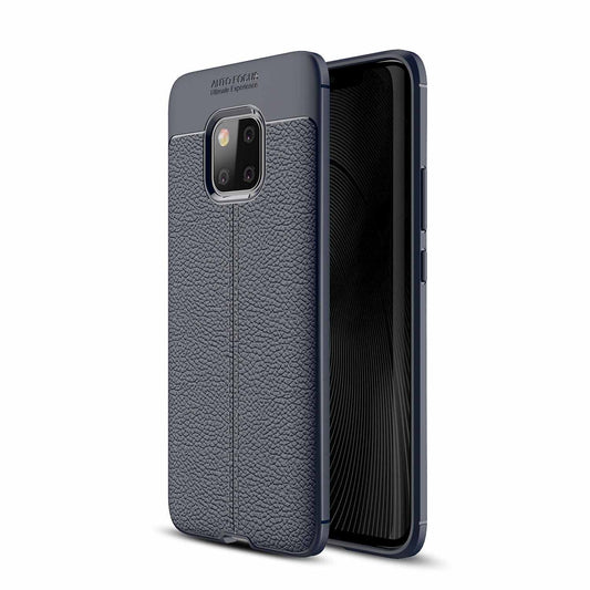 Litchi Texture TPU Back Case for Huawei Mate 20 Pro