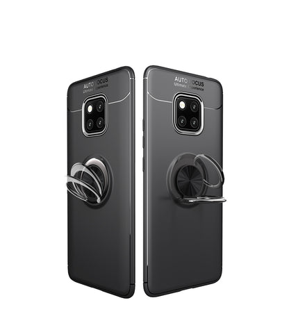 Finger Ring Kickstand TPU Case for Huawei Mate 20 Pro (Built-in Magnetic Metal Sheet)