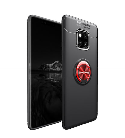 Finger Ring Kickstand TPU Case for Huawei Mate 20 Pro (Built-in Magnetic Metal Sheet)