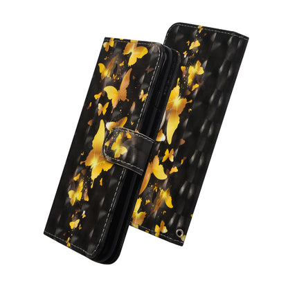 Pattern Printing Leather Wallet Cover for Huawei Mate 20 Lite