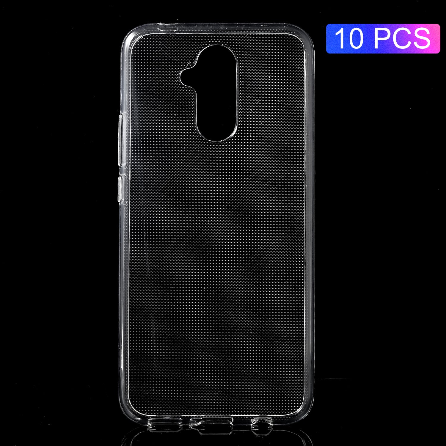 10PCS Non-slip Inner TPU Cellphone Case for Huawei Mate 20 Lite