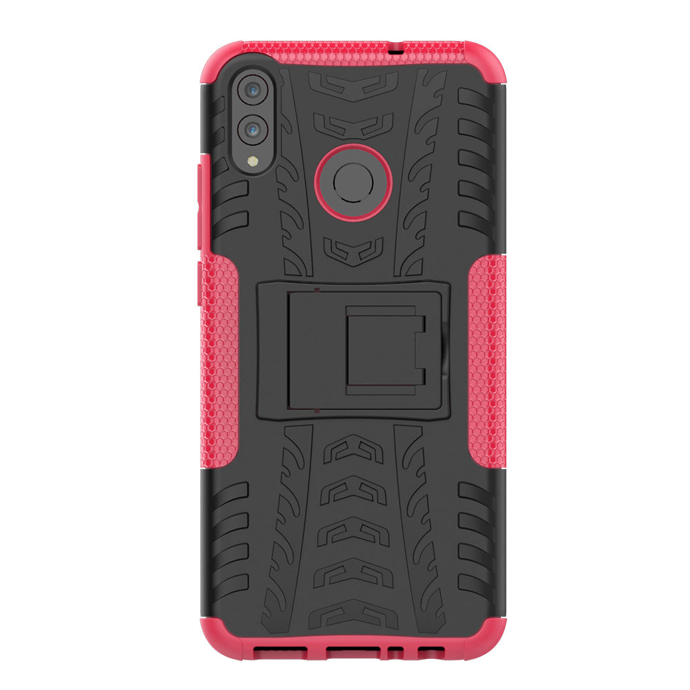 Anti-slip PC + TPU Hybrid Case with Kickstand for Huawei Honor 8X / Honor View 10 Lite