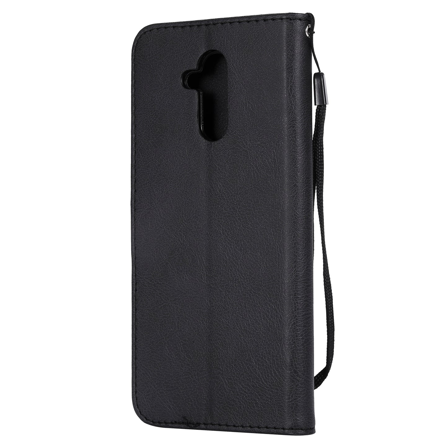 KT Leather Series-2 Wallet Leather Stand  Case for Huawei Mate 20 Lite / Maimang 7 with Strap