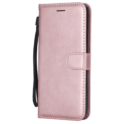 KT Leather Series-2 Wallet Leather Stand  Case for Huawei Mate 20 Lite / Maimang 7 with Strap