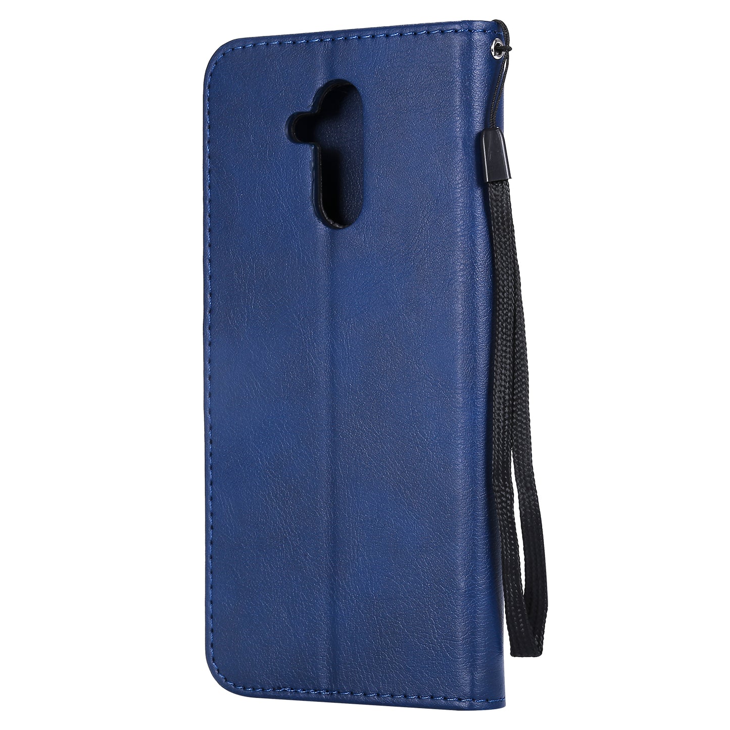 KT Leather Series-2 Wallet Leather Stand  Case for Huawei Mate 20 Lite / Maimang 7 with Strap