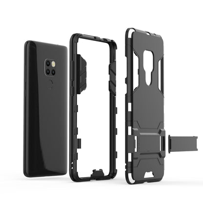 Cool Guard Plastic + TPU Hybrid Case with Kickstand for Huawei Mate 20