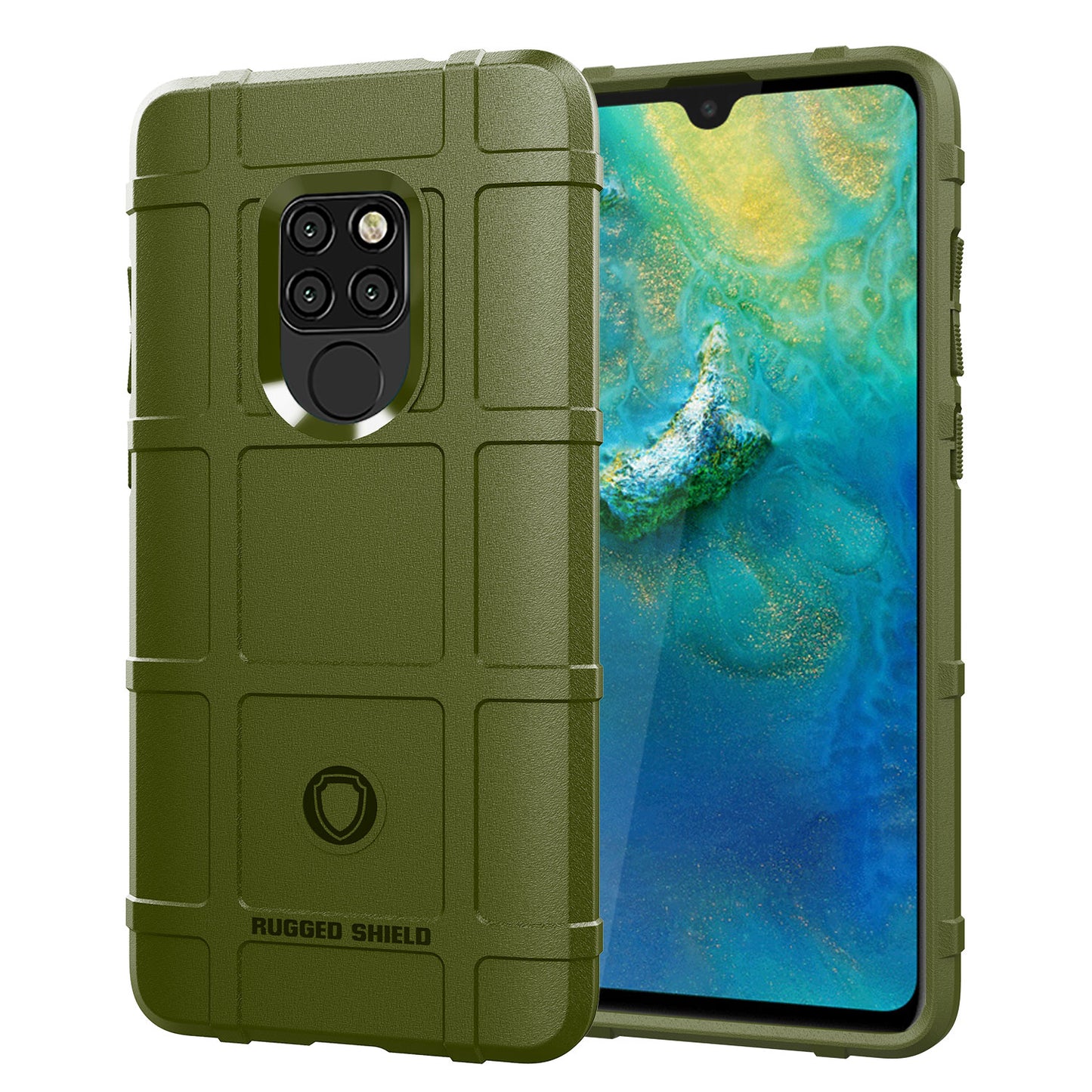 Anti-shock Square Grid Texture TPU Phone Cover for Huawei Mate 20