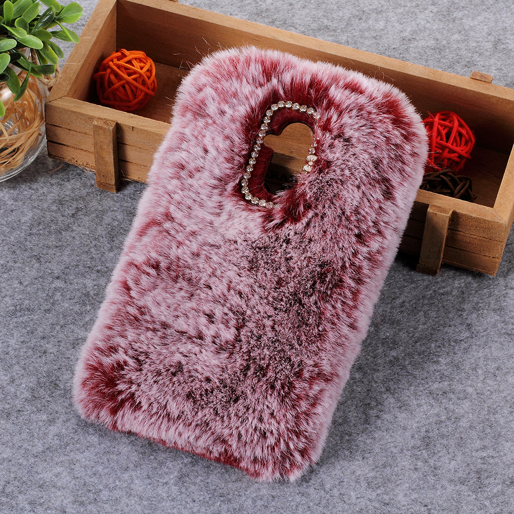 Soft Fur Coated TPU Mobile Shell for Huawei Mate 20 Lite