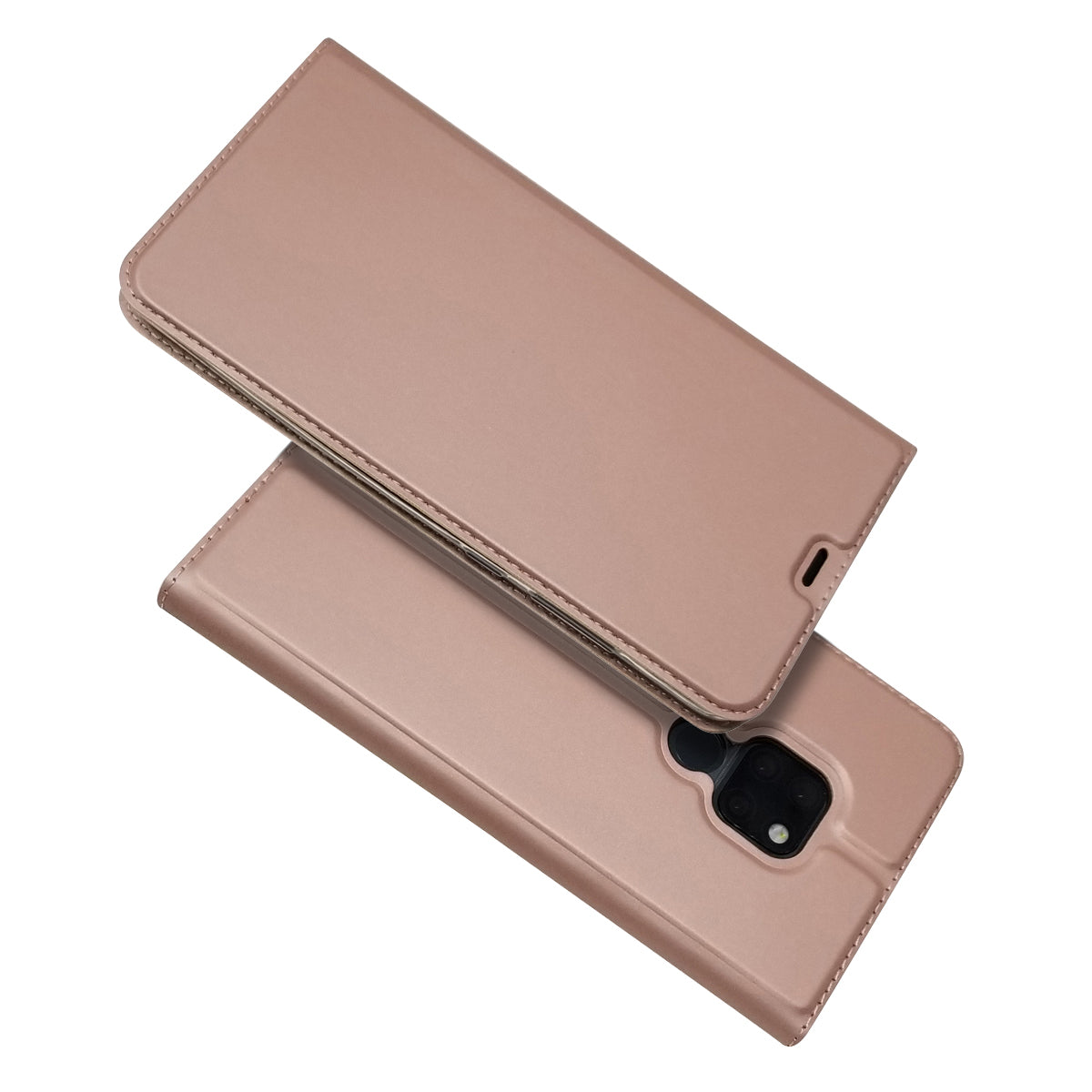 Magnetic Adsorption Leather Card Holder Cover for Huawei Mate 20