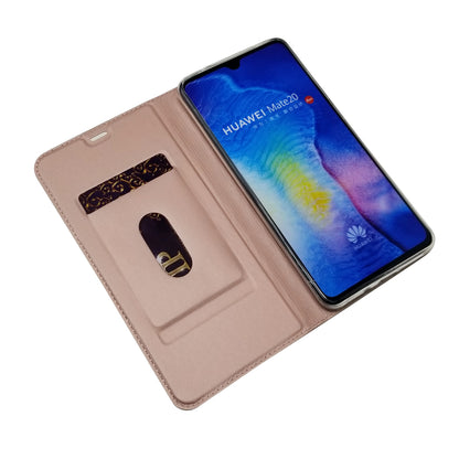 Magnetic Adsorption Leather Card Holder Cover for Huawei Mate 20