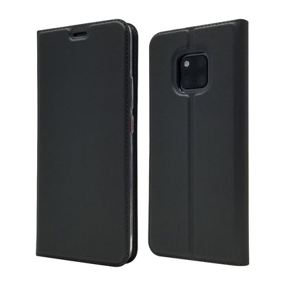 Magnetic Adsorption Leather Card Holder Case for Huawei Mate 20 Pro