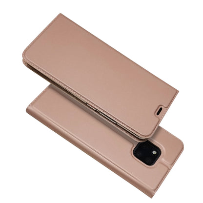 Magnetic Adsorption Leather Card Holder Case for Huawei Mate 20 Pro