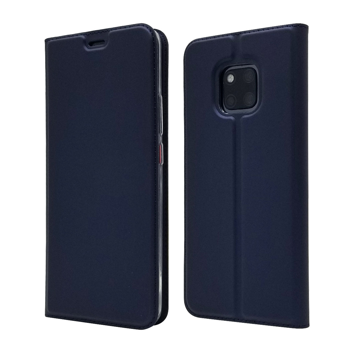 Magnetic Adsorption Leather Card Holder Case for Huawei Mate 20 Pro