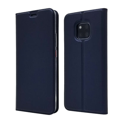 Magnetic Adsorption Leather Card Holder Case for Huawei Mate 20 Pro