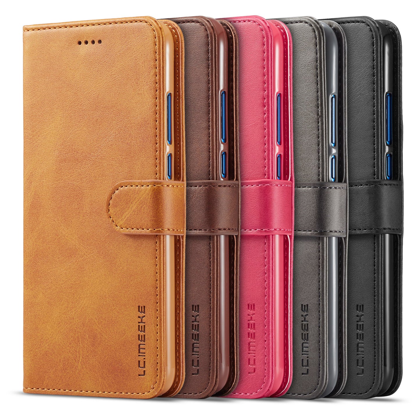 LC.IMEEKE Wallet Leather Stand Case for Huawei Honor 8X / Honor View 10 Lite