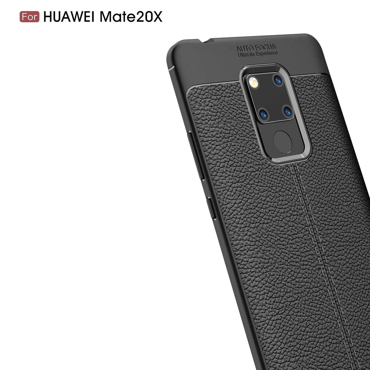 Litchi Grain TPU Back Mobile Phone Case for Huawei Mate 20 X