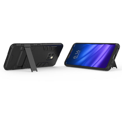 Cool Guard PC TPU Hybrid Mobile Phone Case with Kickstand for Huawei Mate 20 Pro