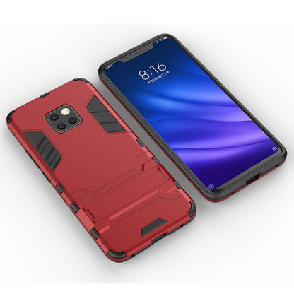 Cool Guard PC TPU Hybrid Mobile Phone Case with Kickstand for Huawei Mate 20 Pro