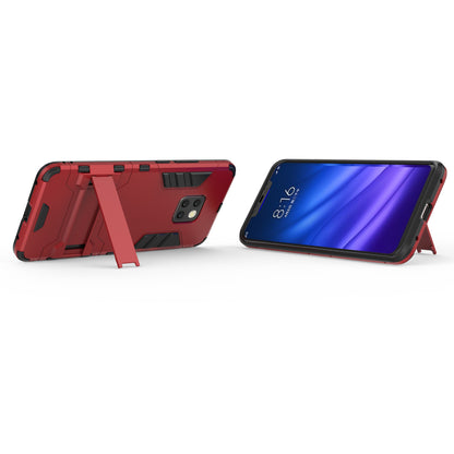 Cool Guard PC TPU Hybrid Mobile Phone Case with Kickstand for Huawei Mate 20 Pro