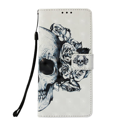 Pattern Printing Leather Magnetic Stand Case for Huawei Mate 20 Pro