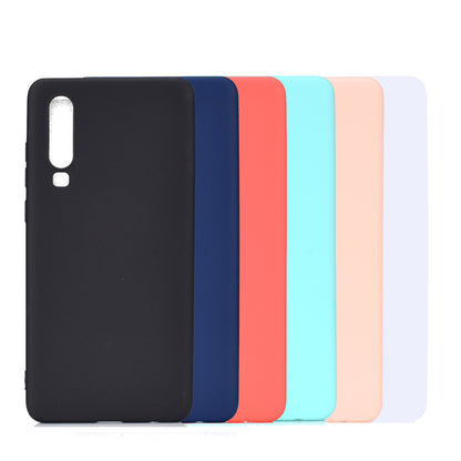 Solid Color Matte TPU Cell Phone Case for Huawei P30