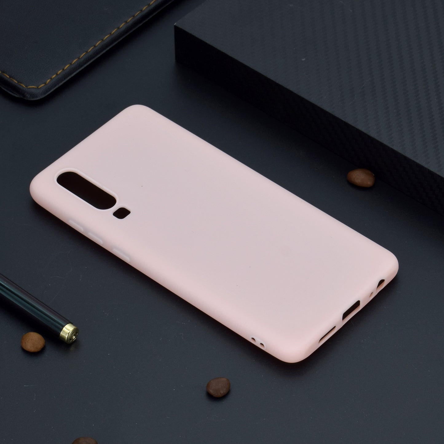 Solid Color Matte TPU Cell Phone Case for Huawei P30