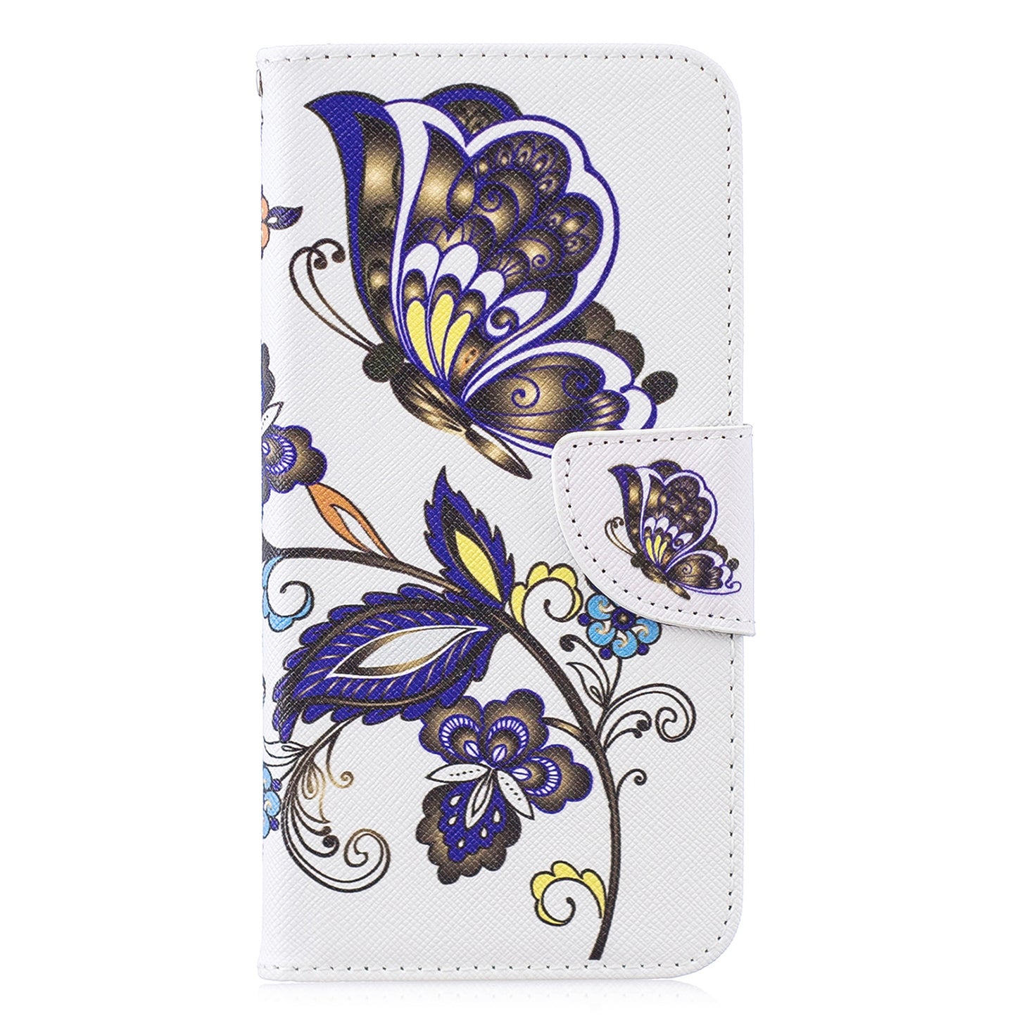 [Pattern Printing] Leather Wallet Protective Case for Huawei P30 Lite