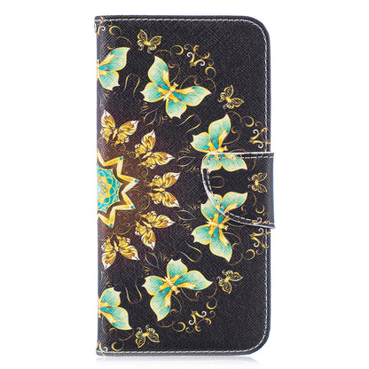 [Pattern Printing] Leather Wallet Protective Case for Huawei P30 Lite