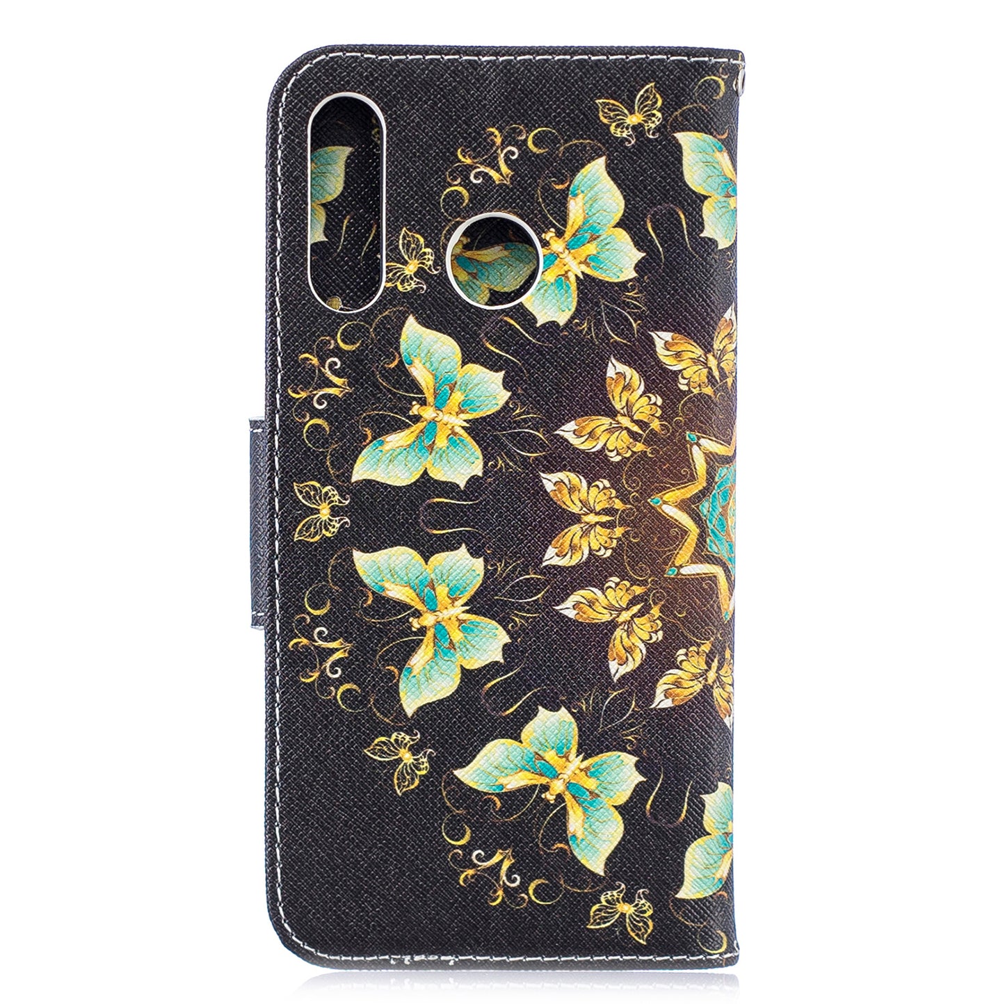 [Pattern Printing] Leather Wallet Protective Case for Huawei P30 Lite