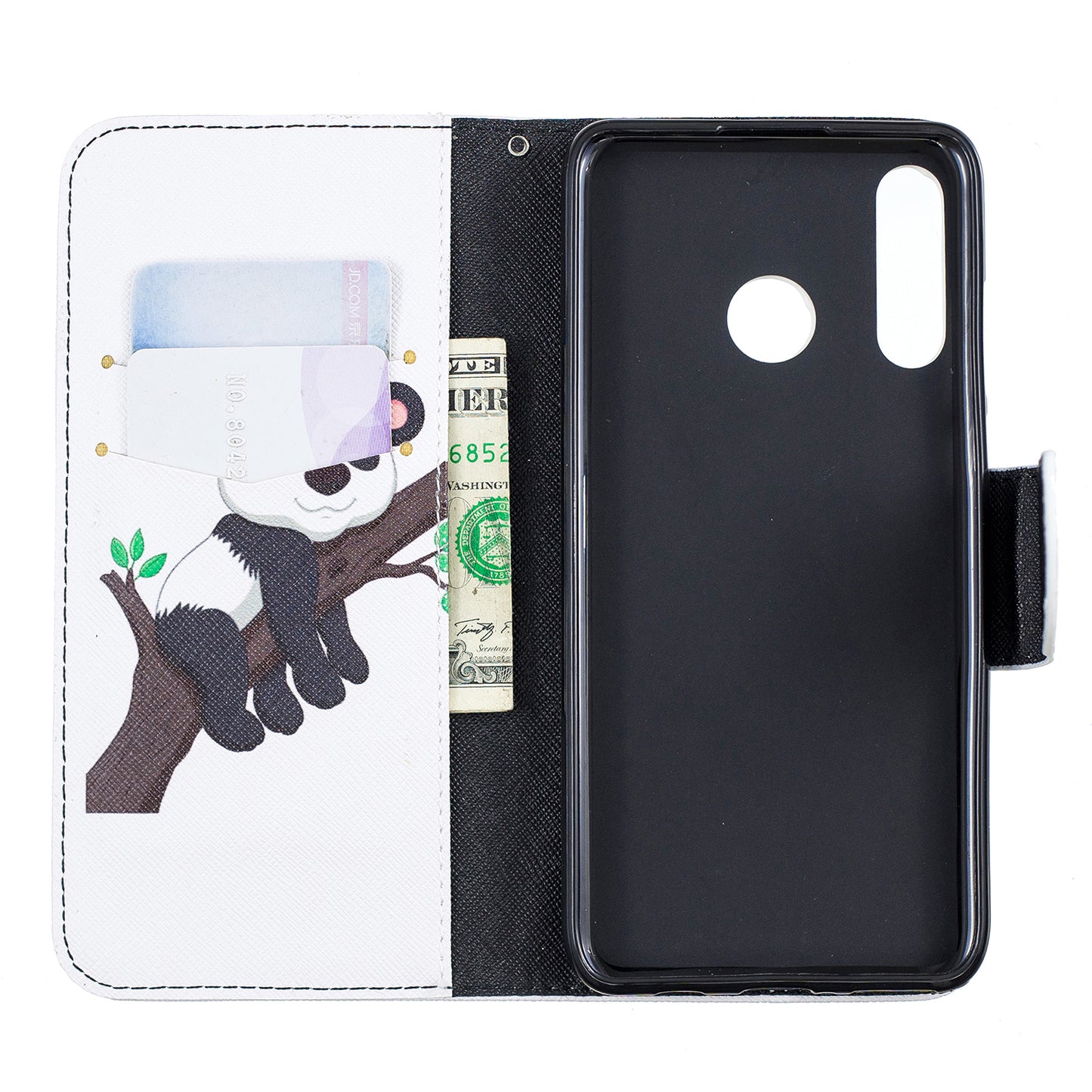 [Pattern Printing] Leather Wallet Protective Case for Huawei P30 Lite