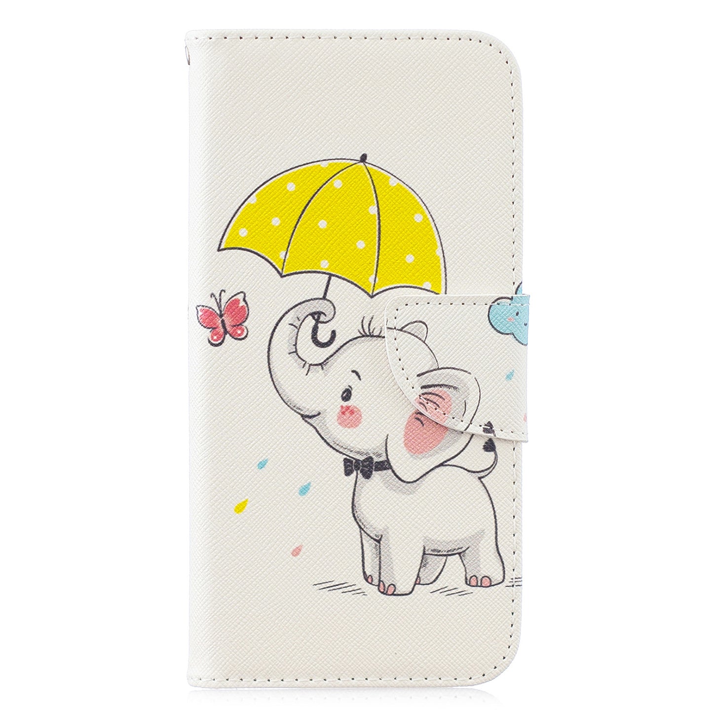 [Pattern Printing] Leather Wallet Protective Case for Huawei P30 Lite