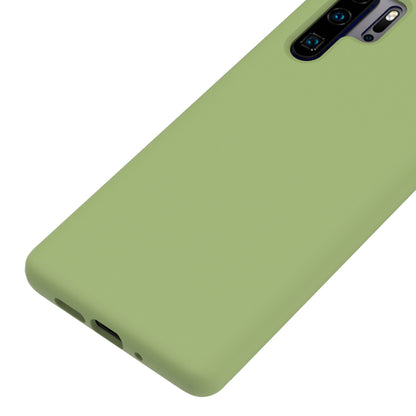 Liquid Silicone Phone Case for Huawei P30 Pro, Microfiber Lining Cushion Texture Protective Anti-Scratch Cover