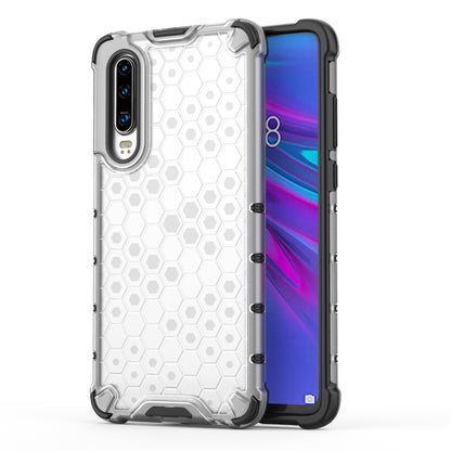 Honeycomb Pattern Shock-proof TPU + PC Hybrid Phone Case for Huawei P30