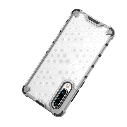 Honeycomb Pattern Shock-proof TPU + PC Hybrid Phone Case for Huawei P30